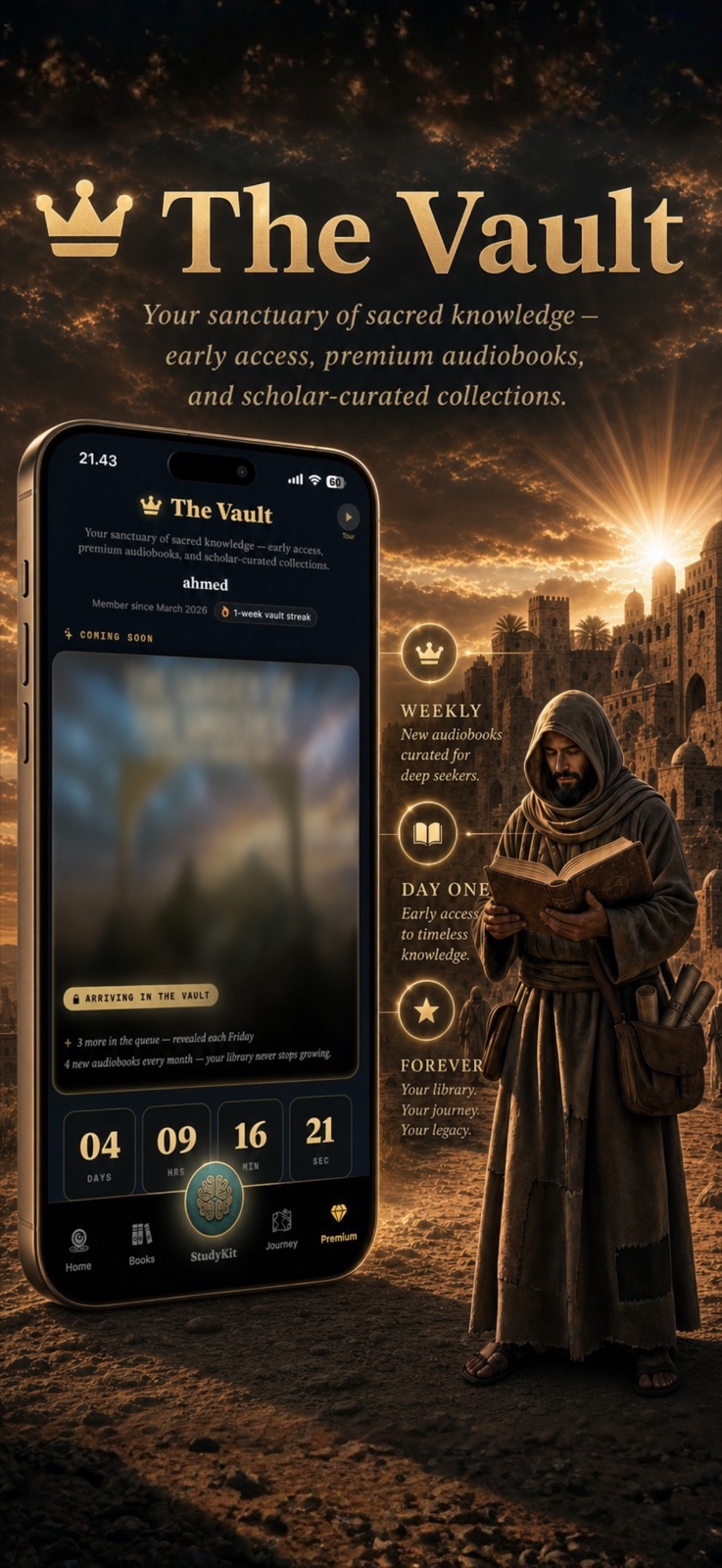 Joyful Muslims Audiobooks — The Vault — your sanctuary of sacred knowledge